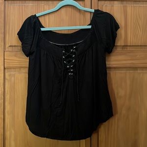 American Eagle soft & sexy off the shoulder top